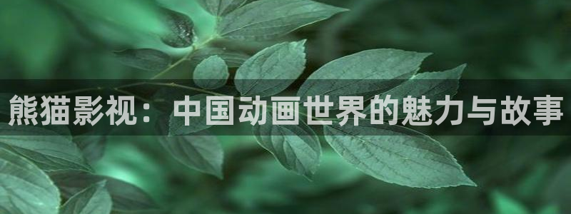 午夜精品久久电影网：熊猫影视：中国动画世界的魅力与故事